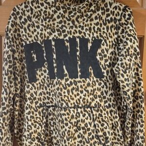 Victoria's Secret PINK Leopard Print Hoodie
